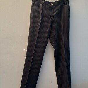 FINAL SALE‼️Dolce & Gabbana Black striped Pants size 42 Euro